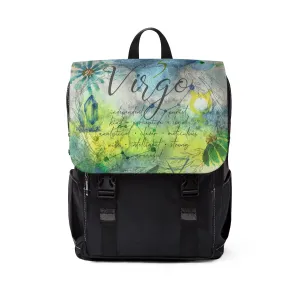 Virgo Unisex Casual Shoulder Backpack