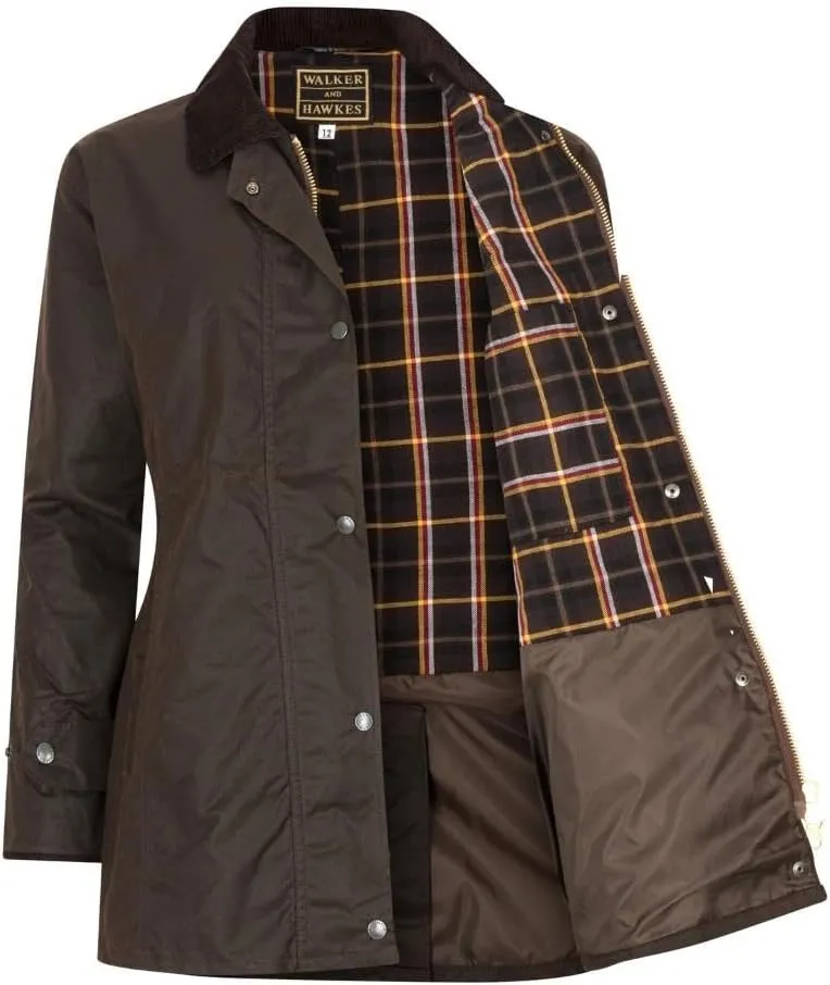 Walker and Hawkes - Ladies Wax Victoria Jacket