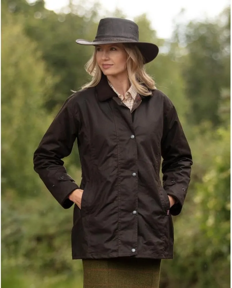 Walker and Hawkes - Ladies Wax Victoria Jacket
