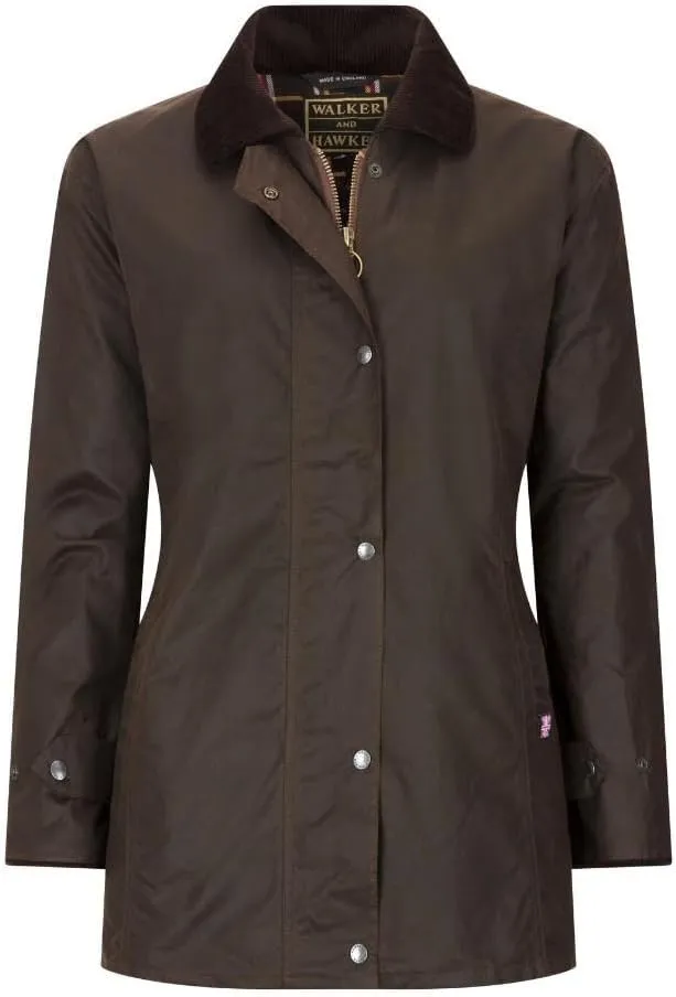 Walker and Hawkes - Ladies Wax Victoria Jacket