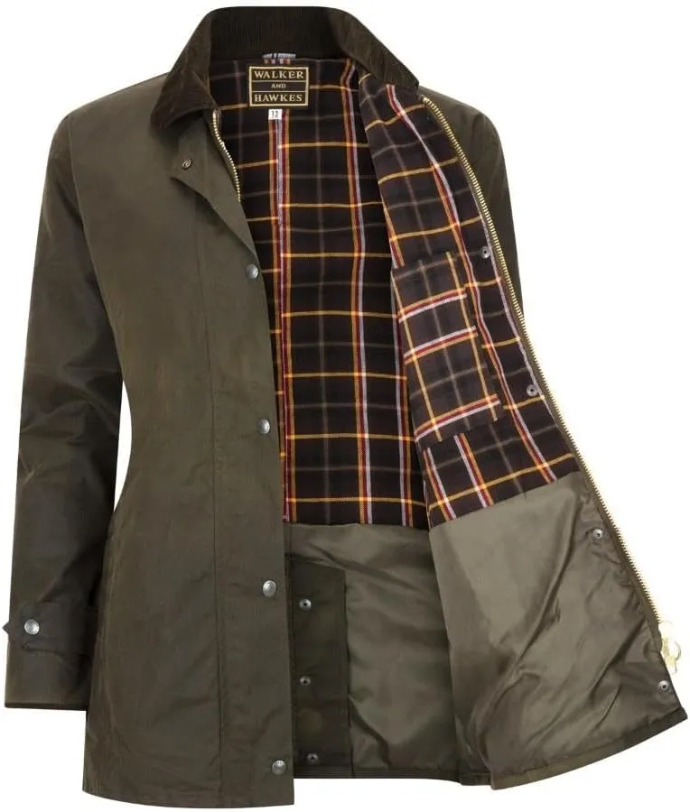 Walker and Hawkes - Ladies Wax Victoria Jacket