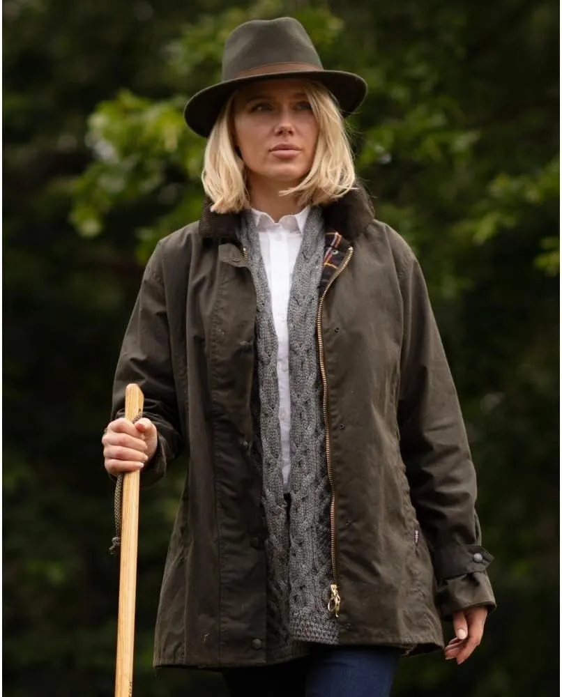 Walker and Hawkes - Ladies Wax Victoria Jacket