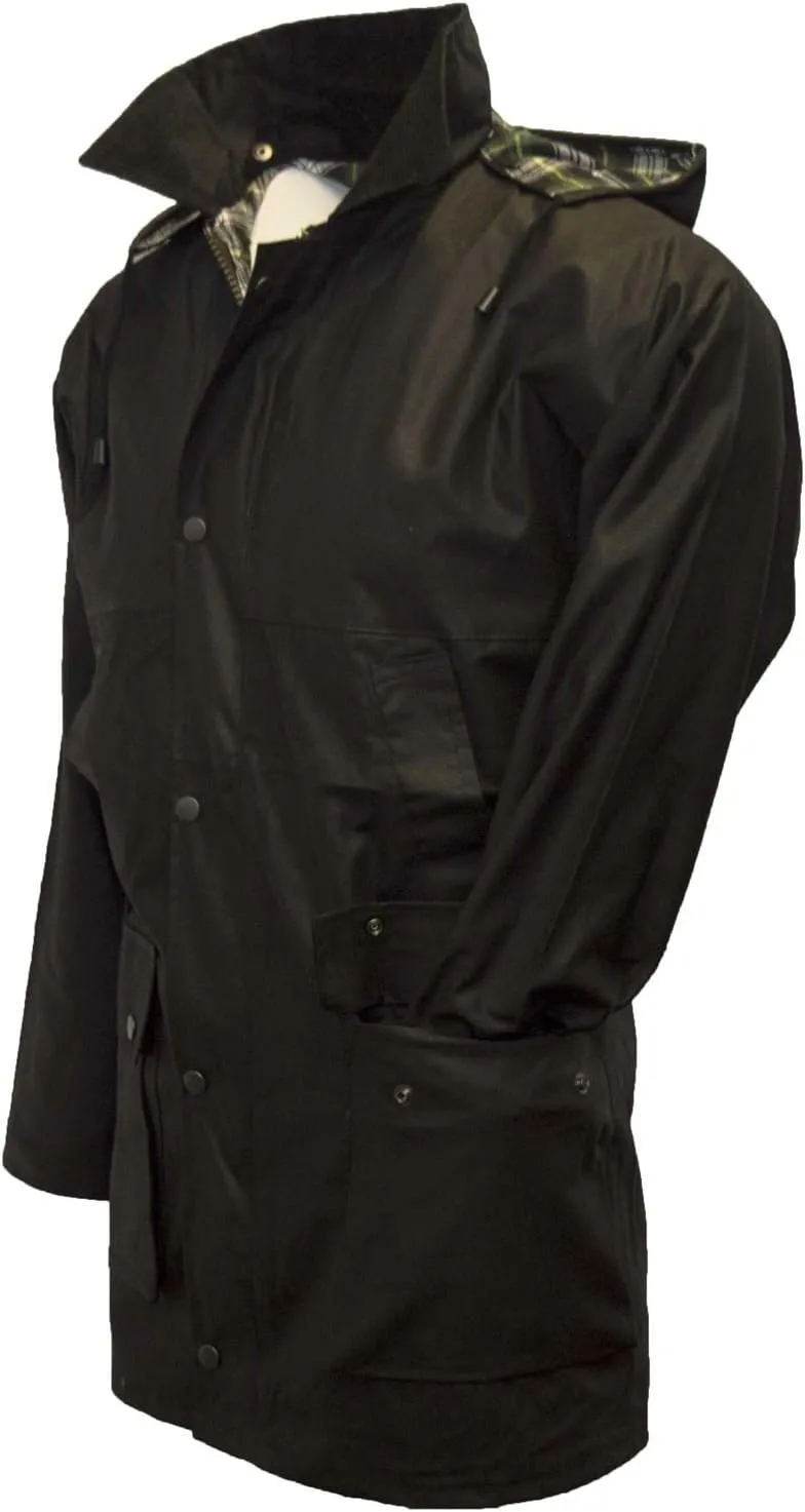 Walker and Hawkes Men's Wax Unpadded Benson Jacket