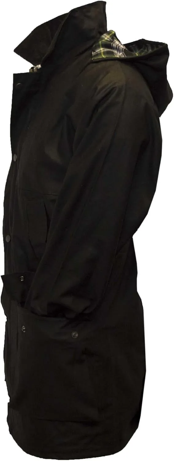 Walker and Hawkes Men's Wax Unpadded Benson Jacket