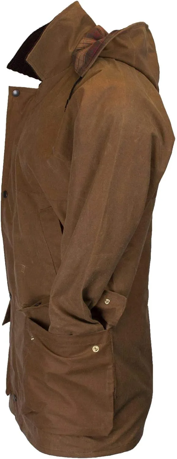 Walker and Hawkes Men's Wax Unpadded Benson Jacket