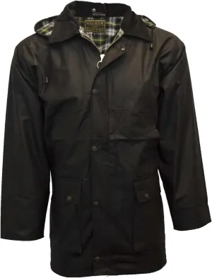 Walker and Hawkes Men's Wax Unpadded Benson Jacket