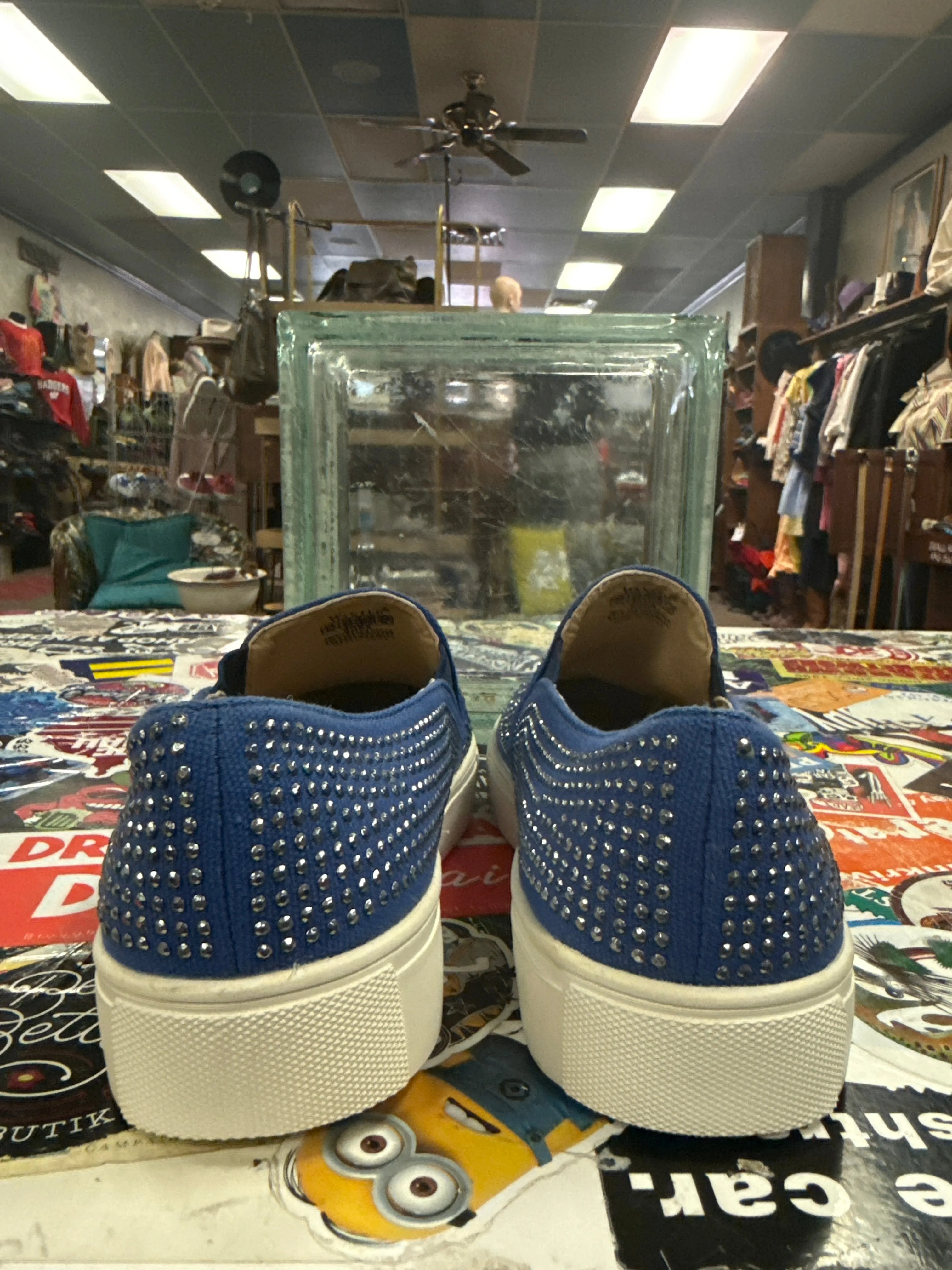 WANTED STUDDED SLIP ON SNEAKER