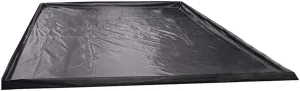 Waterproof Camping Tarp- 9.8 x 9.8ft Tent Footprints 3D Tent Footprint with 4 Ground Stakes & Storage Bag Ground and Floor Sheet Mat Tarps for Picnic Camping Hiking