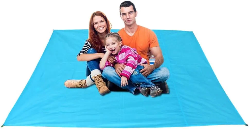Waterproof Camping Tarp Multifunctional Tent Footprint Ground Sheet Mat for Picnics Hiking Mat Tent Tarp Blanket Sunshade Shelter Canopy