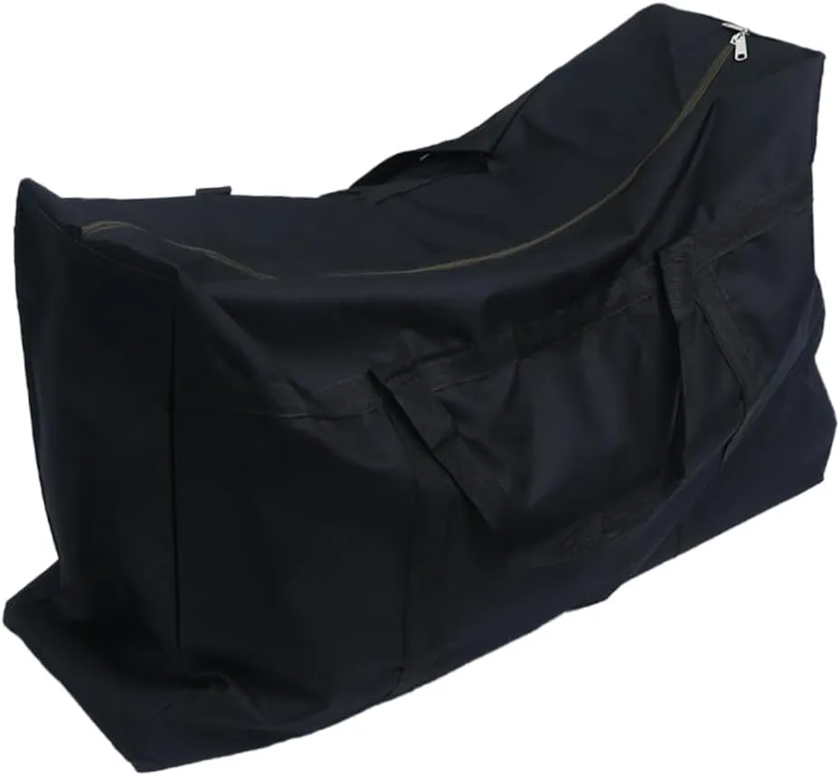 Waterproof Duffel Bag Oxford Cloth Storage Bag Blanket Storage Pouch Large Capacity for Quilt and Clothes Random
