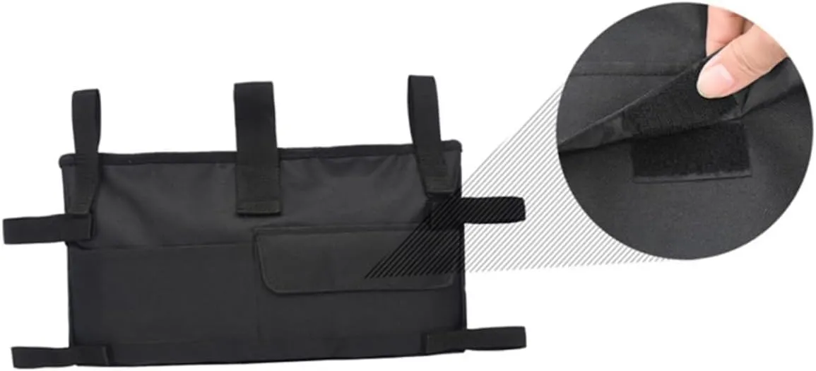 Wheelchair Hanging Holder Storage Bag for Wheelchair Walker Stroller Rainproof Large Capacity