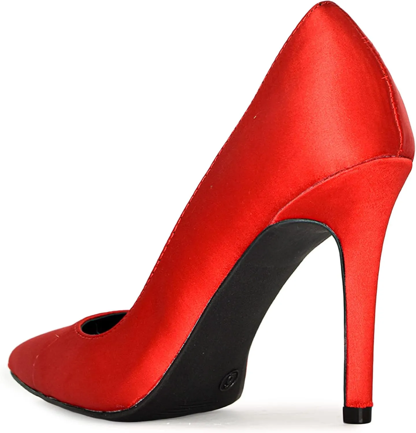 Wild Diva Women's Pointy Toe Dress Pump Heels