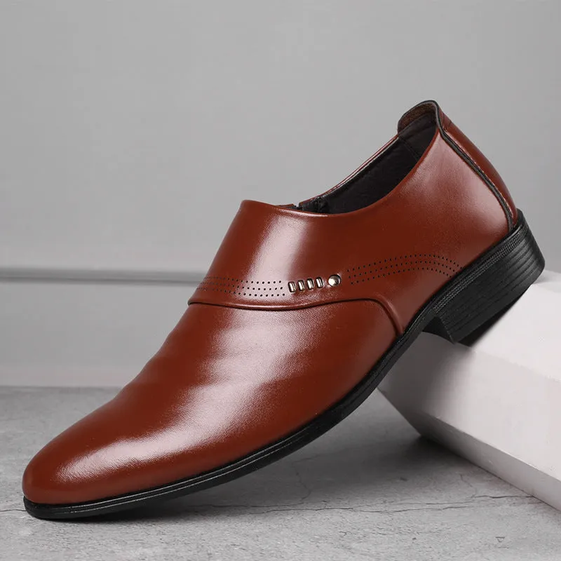 Wildking Men's Dress Slip On Leather Shoes 2255