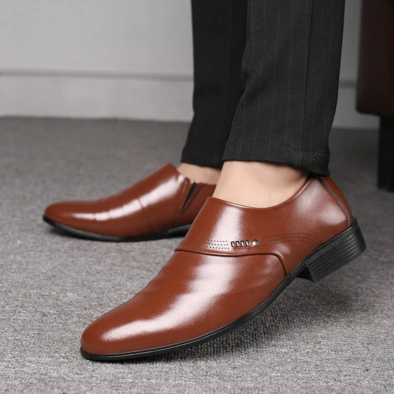 Wildking Men's Dress Slip On Leather Shoes 2255