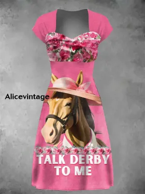 Women's Derby Roses Dress