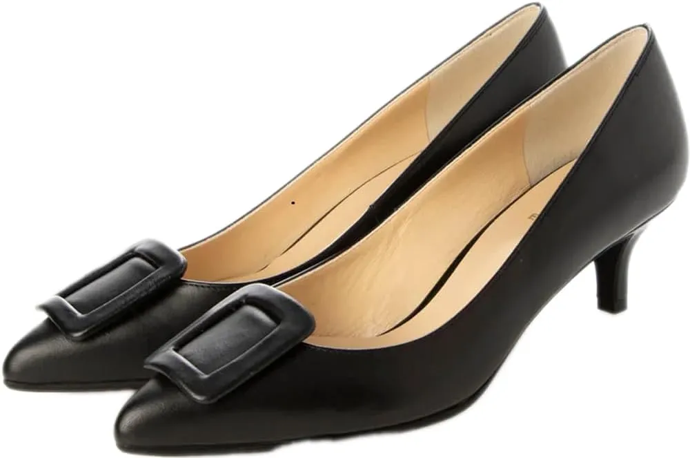 Women's Pump, Black, 22.0 cm