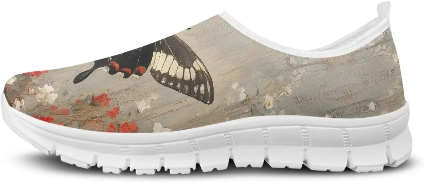 Women's Slip On Sneakers Comfort Casual Travel Walking Shoes Lightweight Non Slip Sports Running Shoes US 5.5-11.5