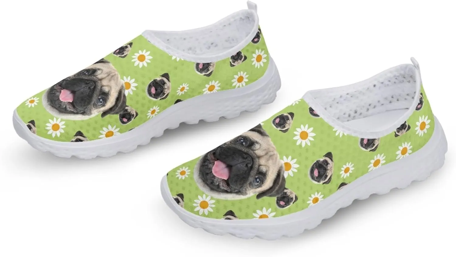 Womens Tennis Shoes Cherry Blossoms Breathable Casual Athletic Walking Shoes Casual Fashion Slip On Running Sneakers