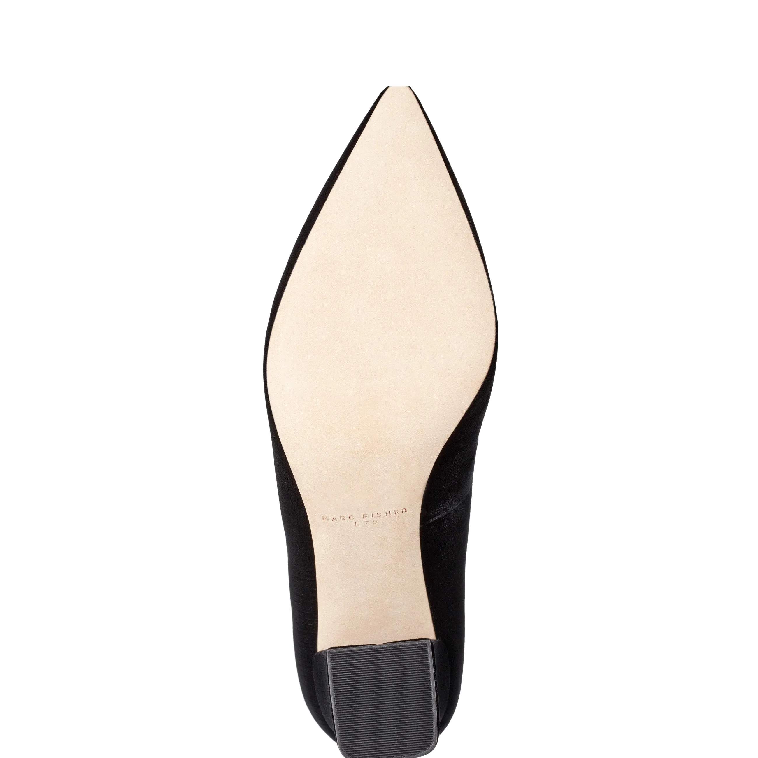 Zala Block Heel Pointy Toe Pump